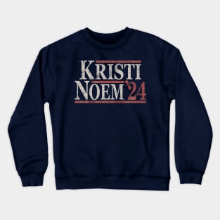 Distressed Kristi Noem 2024 Crewneck Sweatshirt